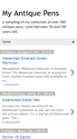 Mobile Screenshot of myantiquepens.com